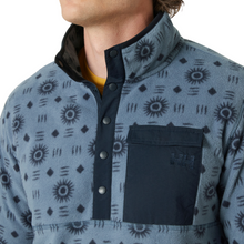Load image into Gallery viewer, Helly Hansen Men's Maridalen Printed Half Snap Fleece (Wash Navy AOP)