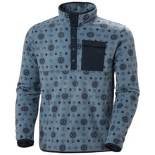 Load image into Gallery viewer, Helly Hansen Men's Maridalen Printed Half Snap Fleece (Wash Navy AOP)