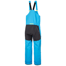 Load image into Gallery viewer, Helly Hansen Men's Pier 4.0 HT Waterproof Sailing Bib (Cyan)