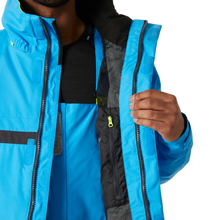 Load image into Gallery viewer, Helly Hansen Men's Pier 4.0 HT Waterproof Sailing Jacket (Cyan)
