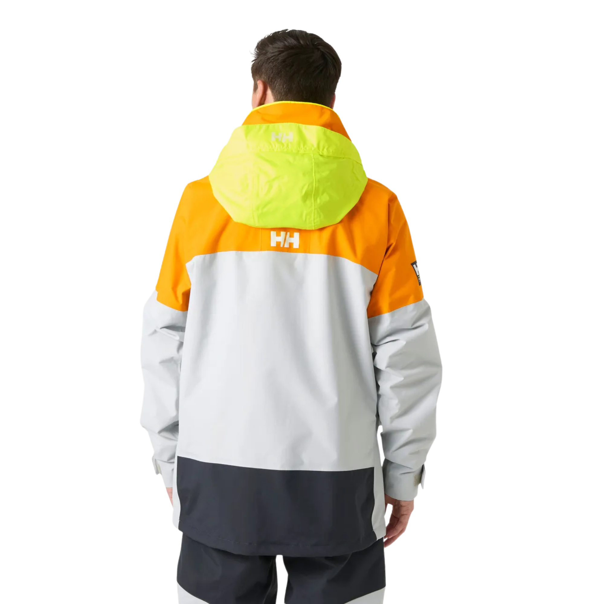 Helly Hansen Men's Pier 4.0 HT Waterproof Sailing Jacket (Ignite Orange)