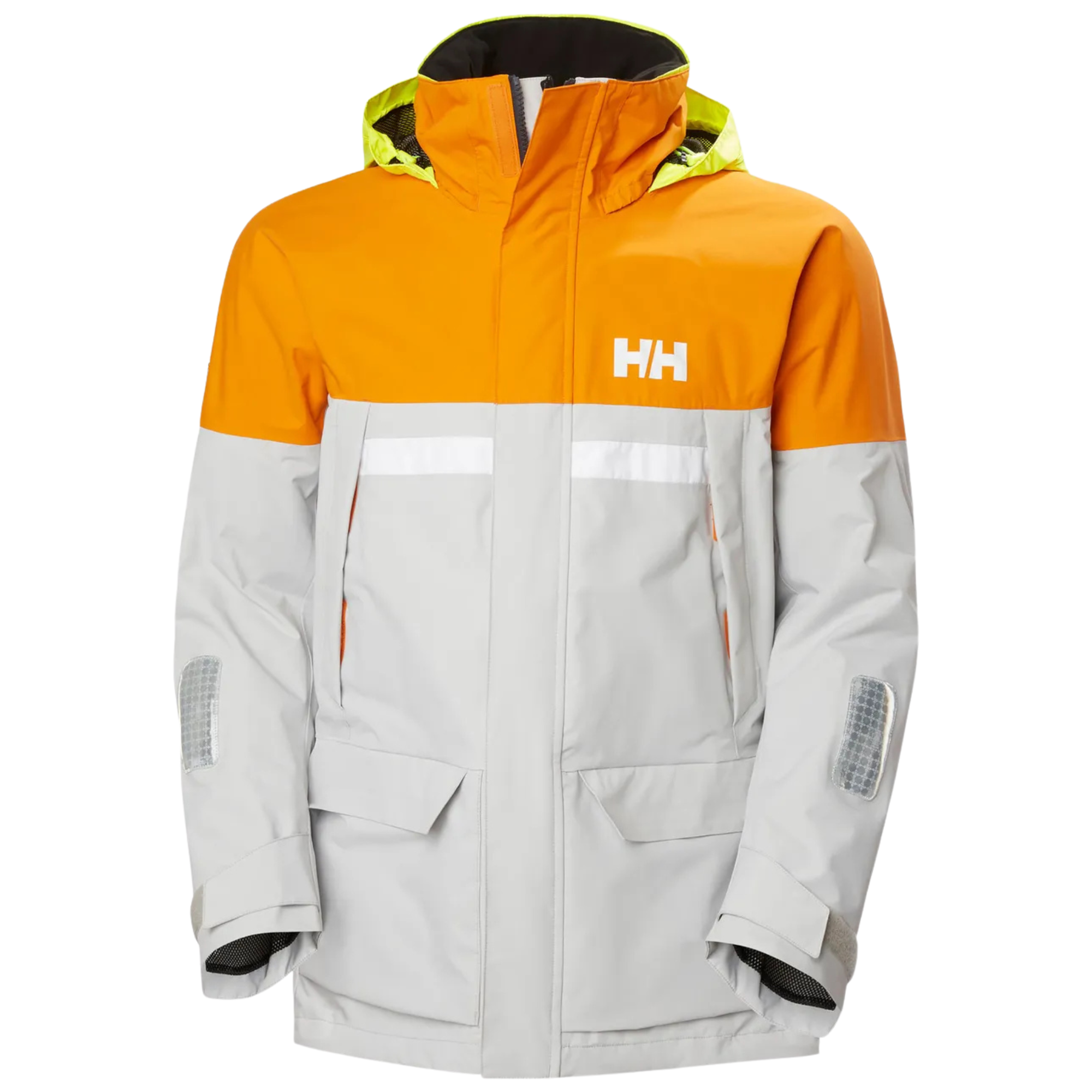 Helly Hansen Men's Pier 4.0 HT Waterproof Sailing Jacket (Ignite Orange)