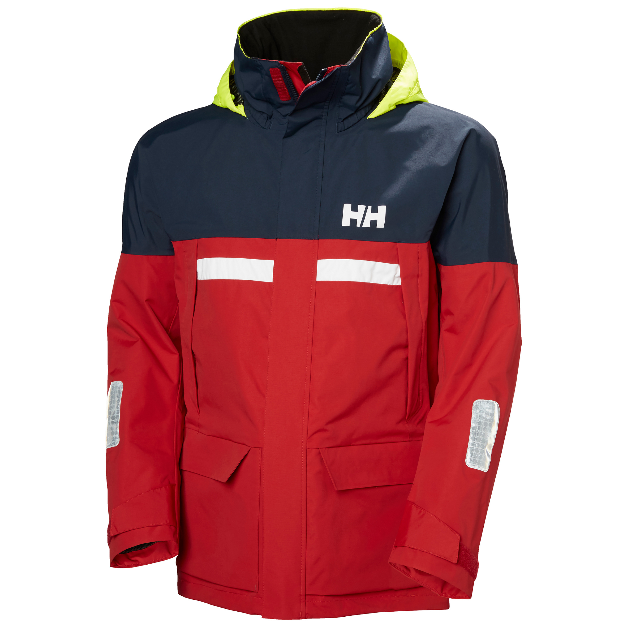 Helly Hansen Men's Pier 4.0 HT Waterproof Sailing Jacket (Red)