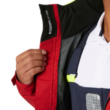 Load image into Gallery viewer, Helly Hansen Men's Pier 4.0 HT Waterproof Sailing Jacket (Red)