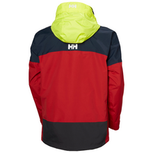 Load image into Gallery viewer, Helly Hansen Men's Pier 4.0 HT Waterproof Sailing Jacket (Red)