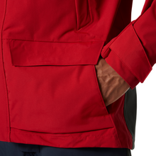 Load image into Gallery viewer, Helly Hansen Men's Pier 4.0 HT Waterproof Sailing Jacket (Red)