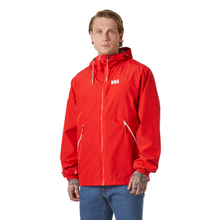 Load image into Gallery viewer, Helly Hansen Men's Sandoy 2L HT Waterproof Jacket (Alert Red)