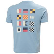 Load image into Gallery viewer, Helly Hansen Men's Shoreline Short Sleeve T-Shirt 3.0 (Windy Blue)