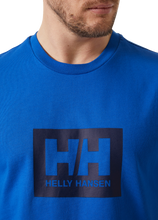 Load image into Gallery viewer, Helly Hansen Men&#39;s Short Sleeve Box Tee (Cobalt 2.0)
