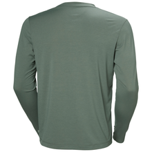 Load image into Gallery viewer, Helly Hansen Men's Skog Graphic UPF40 Long Sleeve Tee (Grey Cactus)