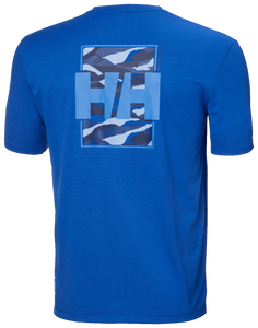 Helly Hansen Men's Skog Recycled Graphic T-Shirt (Cobalt 2.0)