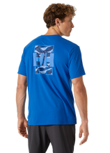Load image into Gallery viewer, Helly Hansen Men&#39;s Skog Recycled Graphic T-Shirt (Cobalt 2.0)
