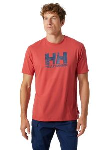 Helly Hansen Men's Skog Recycled Graphic T-Shirt (Poppy Red)