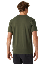 Load image into Gallery viewer, Helly Hansen Men&#39;s Skog Recycled Graphic T-Shirt (Utility Green)
