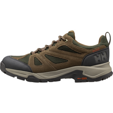 Load image into Gallery viewer, Helly Hansen Men's Switchback Low 2 HT Waterproof Trail Shoes (Bushwacker/Forest Night)