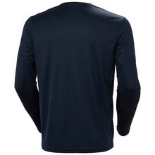 Load image into Gallery viewer, Helly Hansen Men's Tech Crew Neck Long Sleeve UPF50 Technical Top 2.0 (Navy)