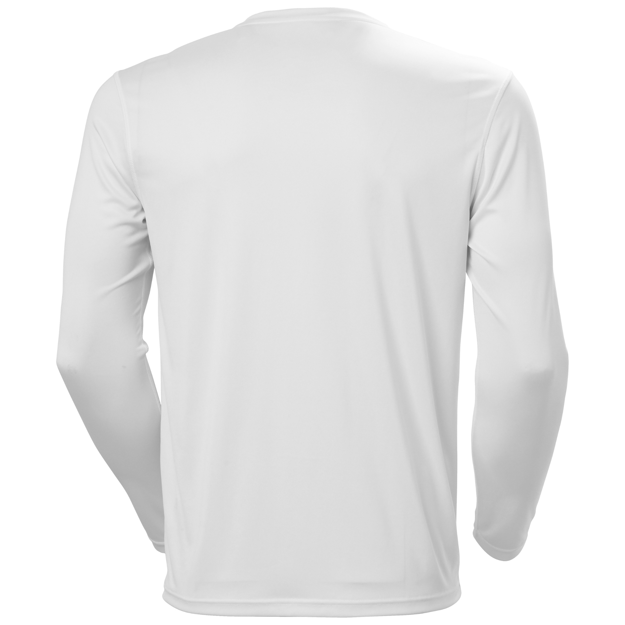 Helly Hansen Men's Tech Crew Neck Long Sleeve UPF50 Technical Top 2.0 (White)