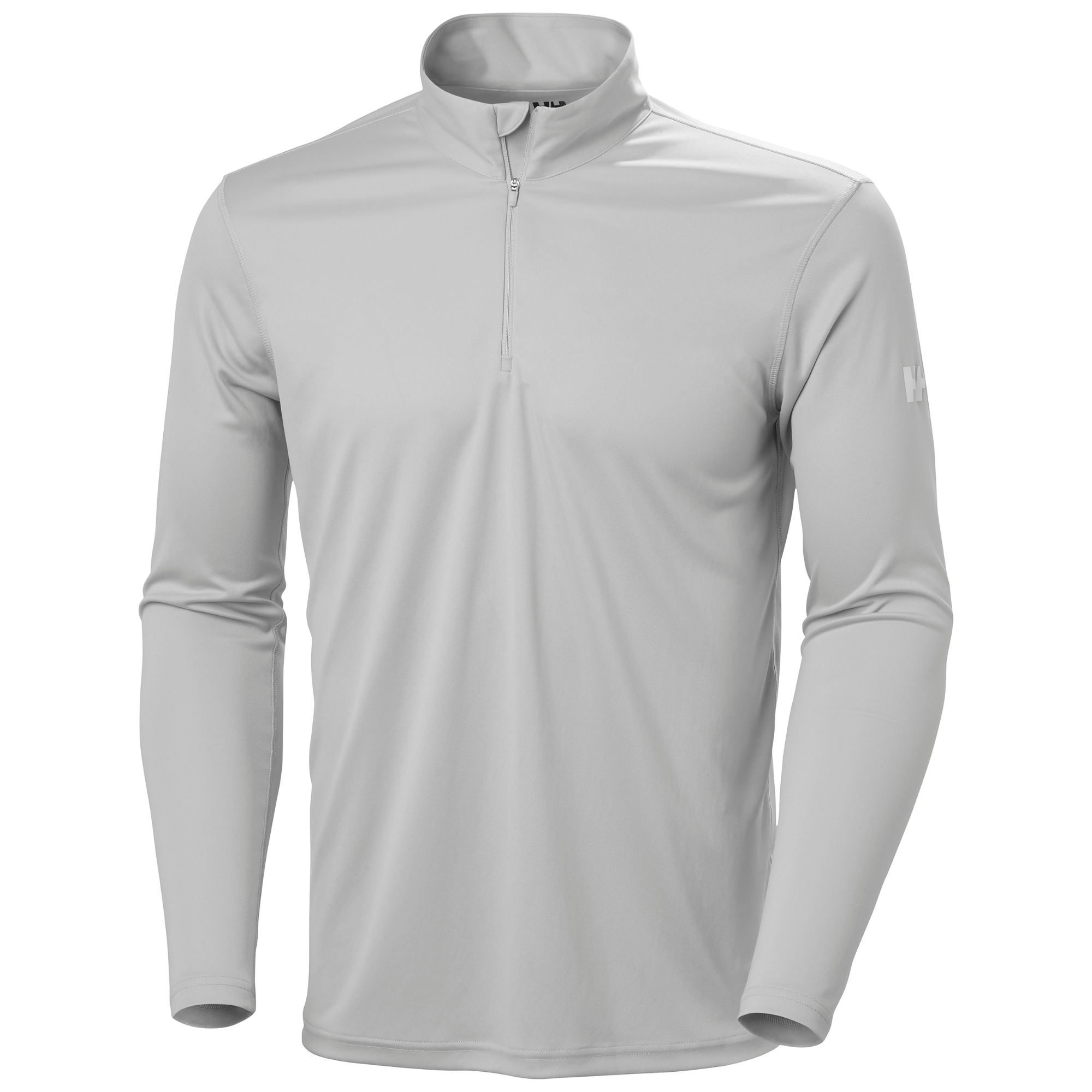 Helly Hansen Men's Tech Half Zip 2.0 UPF50 Technical Top (Grey Fog)
