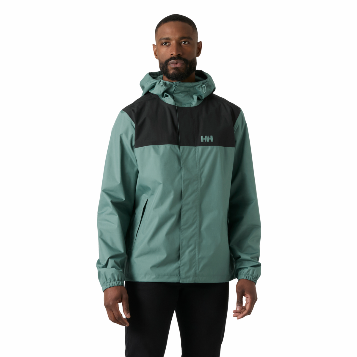 Helly Hansen Men's Vancouver 2L HT Waterproof Jacket Opal Green 494 53935