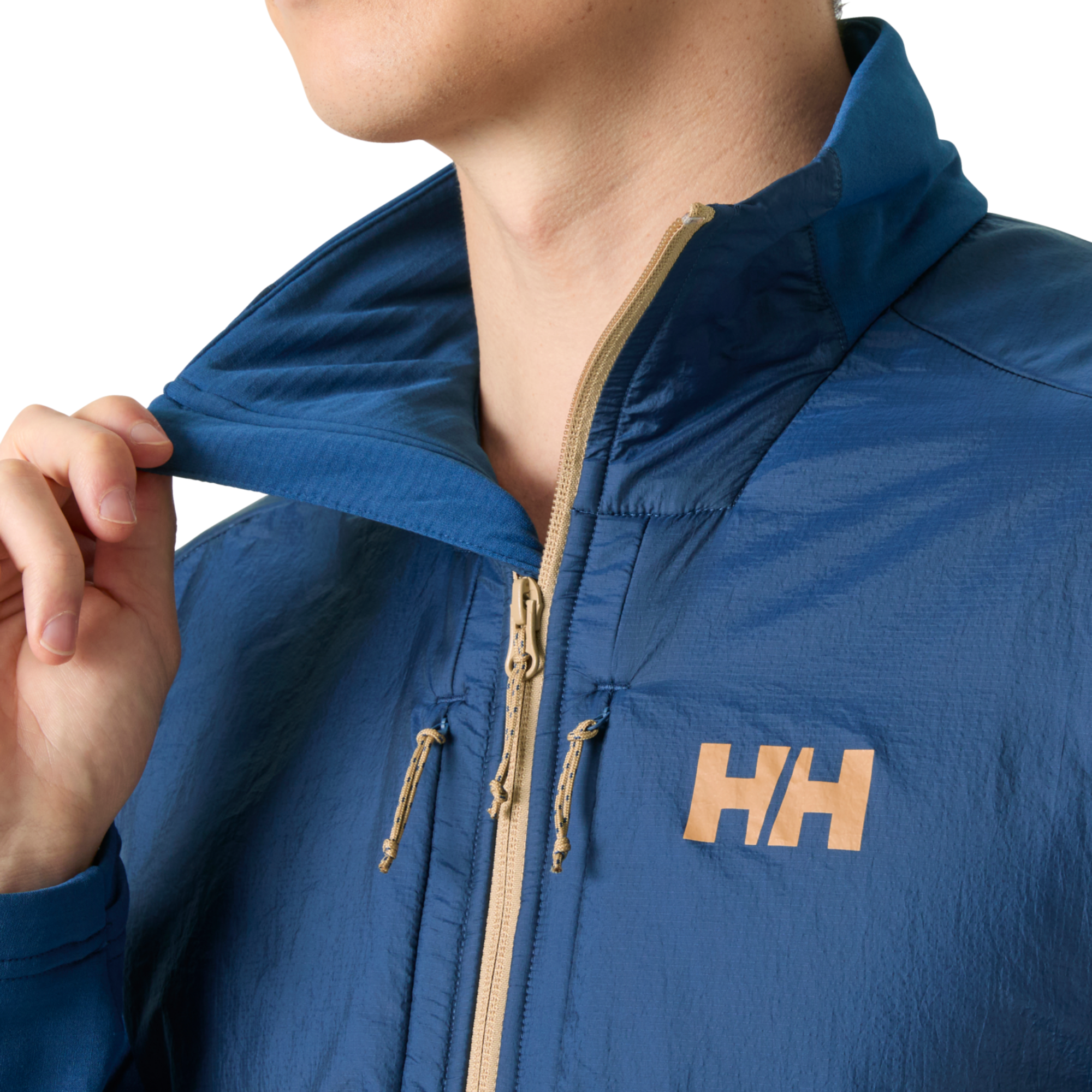 Helly Hansen Men's Versalite Hybrid Fleece Jacket (Dark Blue)