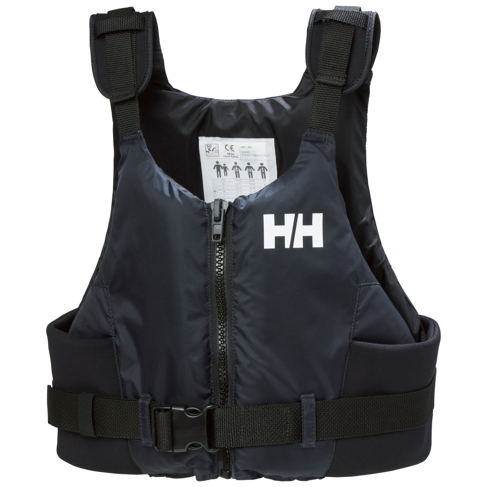 Helly Hansen Unisex Rider Paddle Vest 50N Buoyancy Aid (Navy)