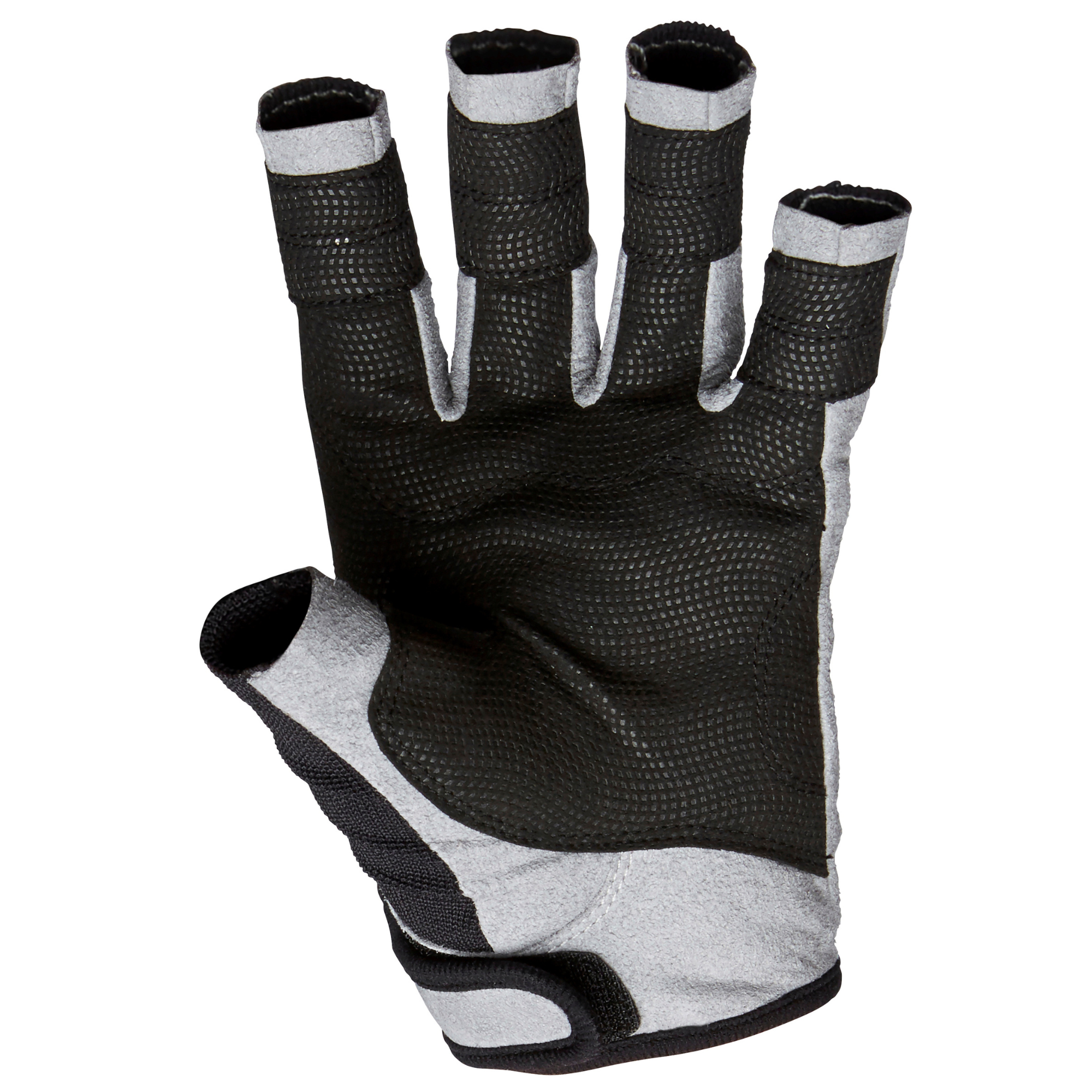 Helly Hansen Unisex Sailing Gloves - Short Finger (Black)