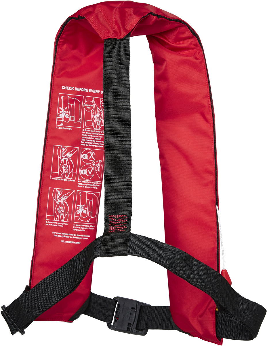 Helly Hansen Unisex Sport Inflatable Lifejacket (Alert Red) Landers