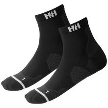 Load image into Gallery viewer, Helly Hansen Unisex Trail Socks - 2 Pair Pack (Black)