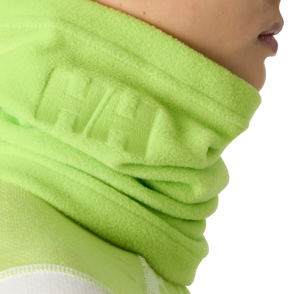 Helly Hansen Unisex Daybreaker Polartec Fleece Neck Gaiter Luminous Green 409 67651
