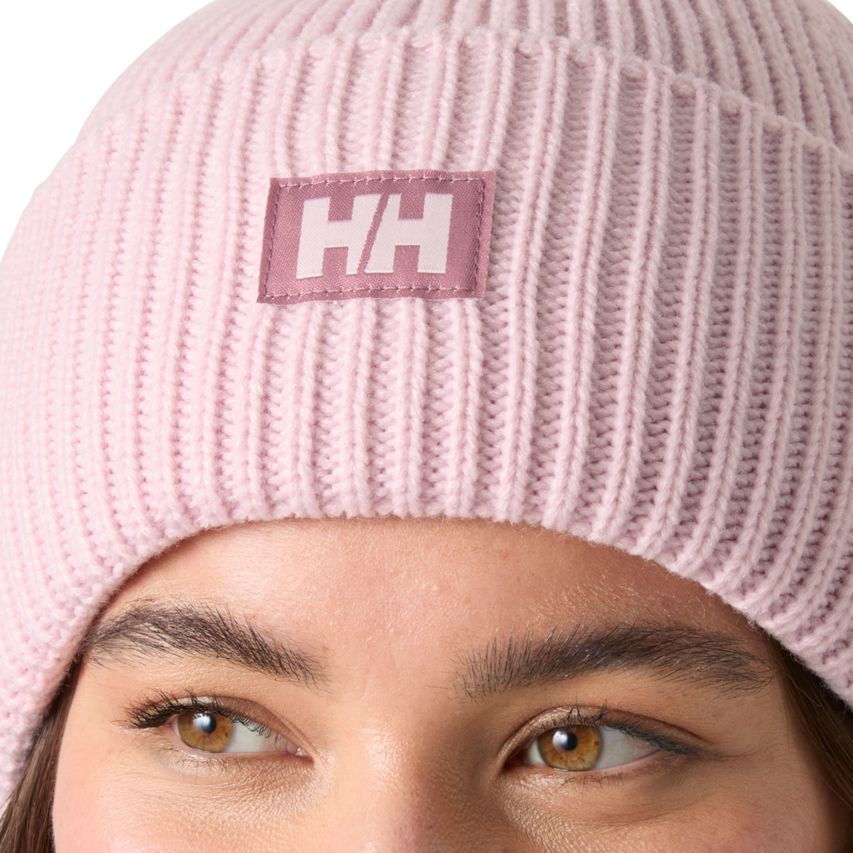 Helly Hansen Unisex HH Rib Beanie Hat Pinkshake 079 54020