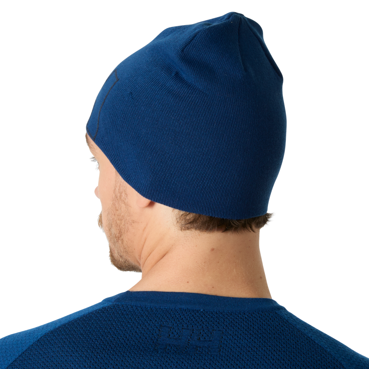 Helly Hansen Unisex Outline Beanie Hat Dark Blue 507 67211