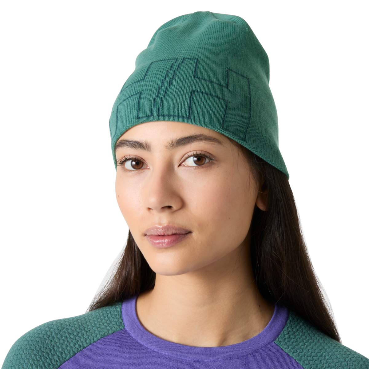Helly Hansen Unisex Outline Beanie Hat Opal Green 494 67211