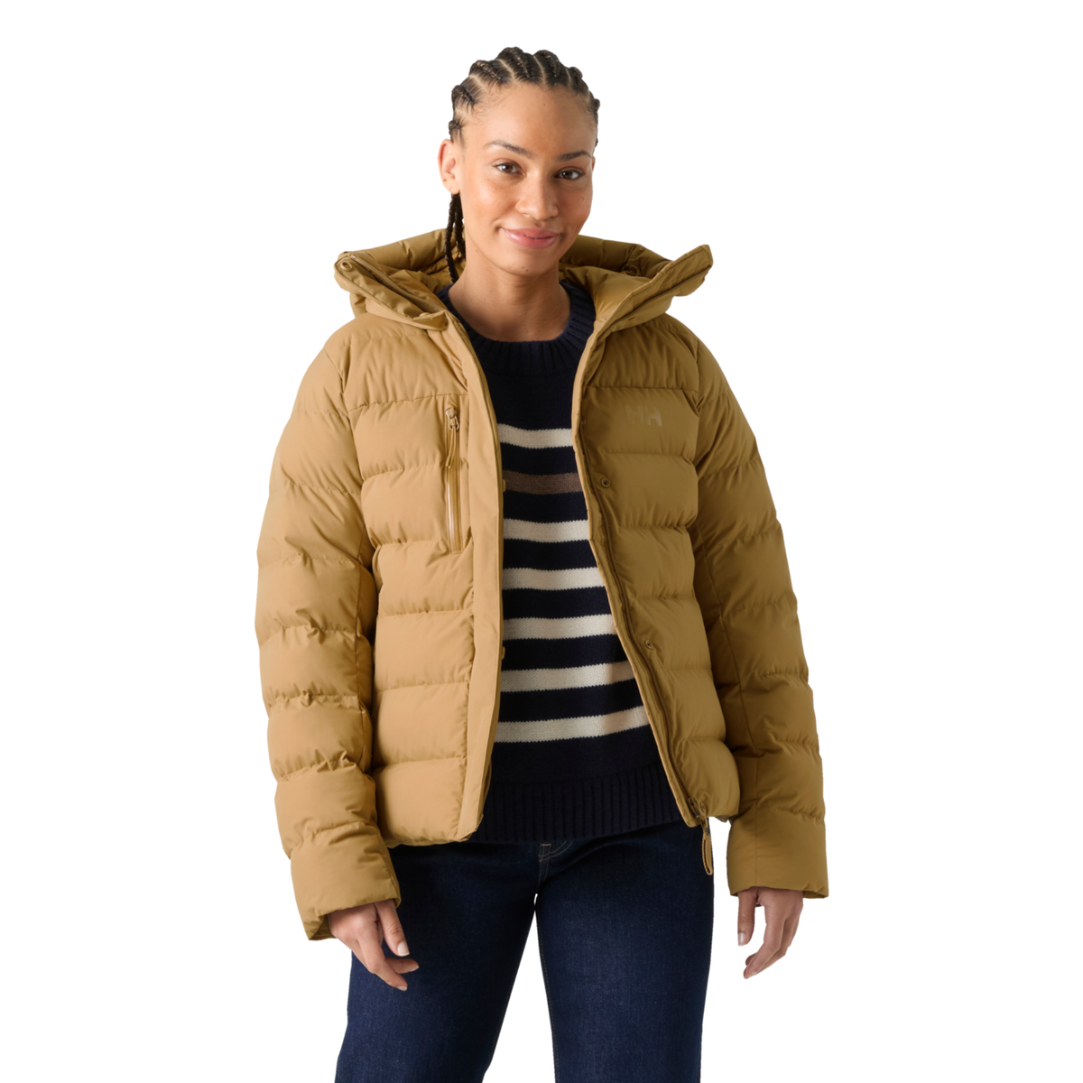 Helly Hansen Women's Adore Puffy Hooded Insulated Jacket (Elmwood)