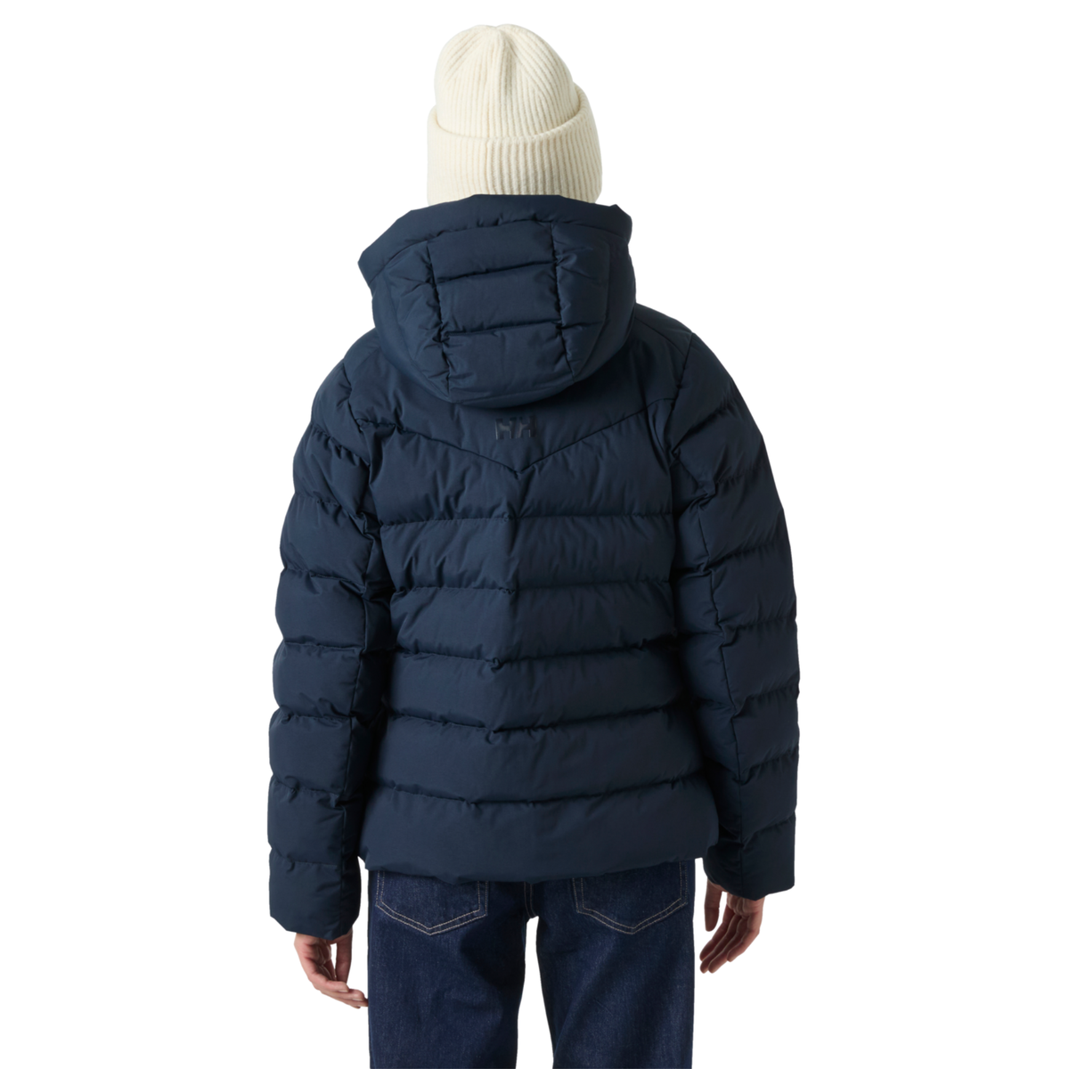 Helly Hansen Women's Adore Puffy Hooded Insulated Jacket (Navy)