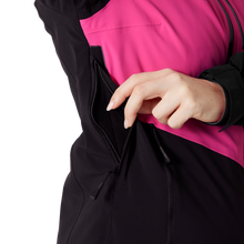 Load image into Gallery viewer, Helly Hansen Women's Alphelia Insulated HT Waterproof Ski Jacket (Dragon Fruit Black)