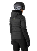 Load image into Gallery viewer, Helly Hansen Women's Avanti Waterproof Insulated Down Jacket (Black)