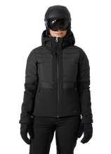 Load image into Gallery viewer, Helly Hansen Women's Avanti Waterproof Insulated Down Jacket (Black)