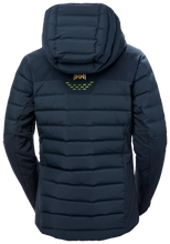 Load image into Gallery viewer, Helly Hansen Women's Avanti Waterproof Insulated Down Jacket (Navy)