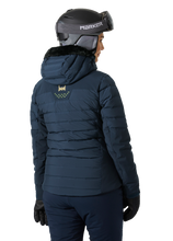 Load image into Gallery viewer, Helly Hansen Women's Avanti Waterproof Insulated Down Jacket (Navy)