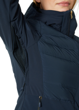 Load image into Gallery viewer, Helly Hansen Women's Avanti Waterproof Insulated Down Jacket (Navy)