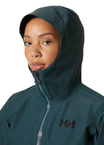 Helly Hansen Women's Blaze 3L Waterproof Shell Jacket (Dark Creek)