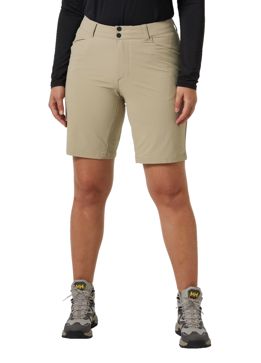 Helly Hansen Women's Brona Softshell Shorts (Pebble)