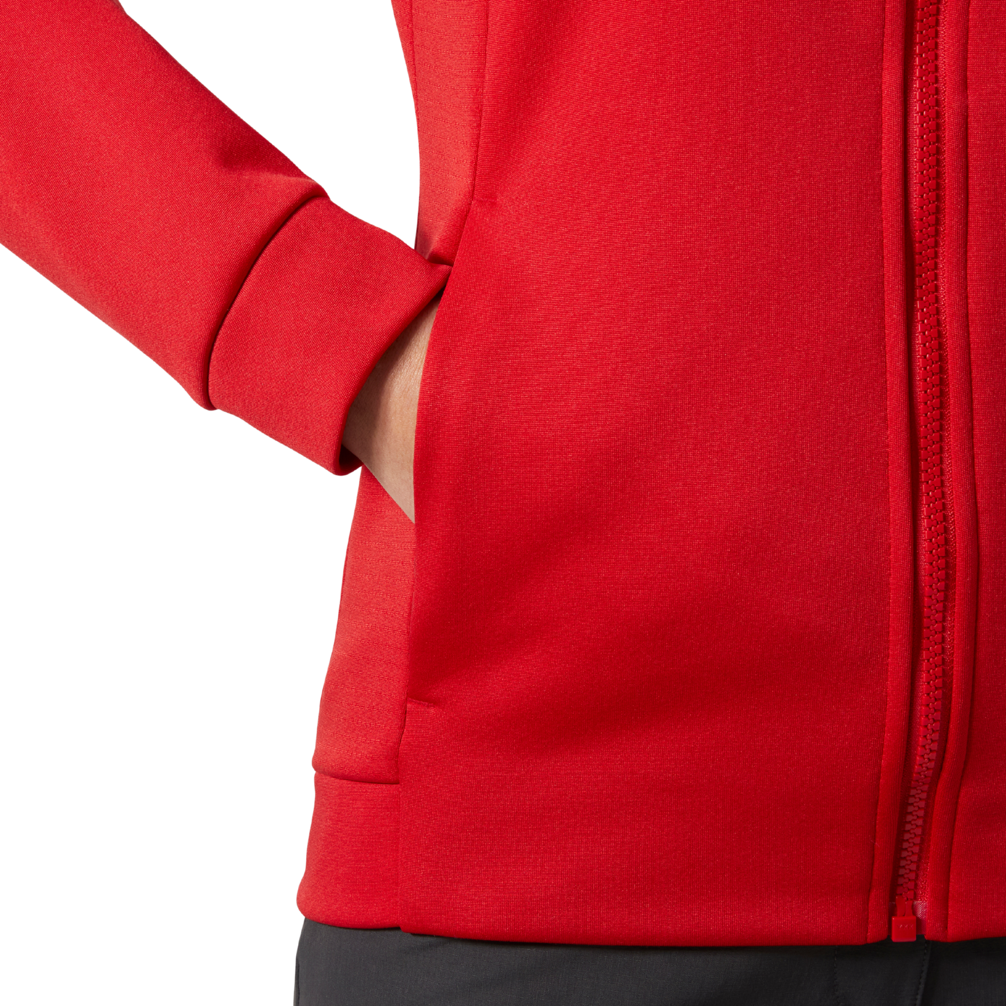 Helly Hansen Women's Crew Full Zip Fleece (Red)