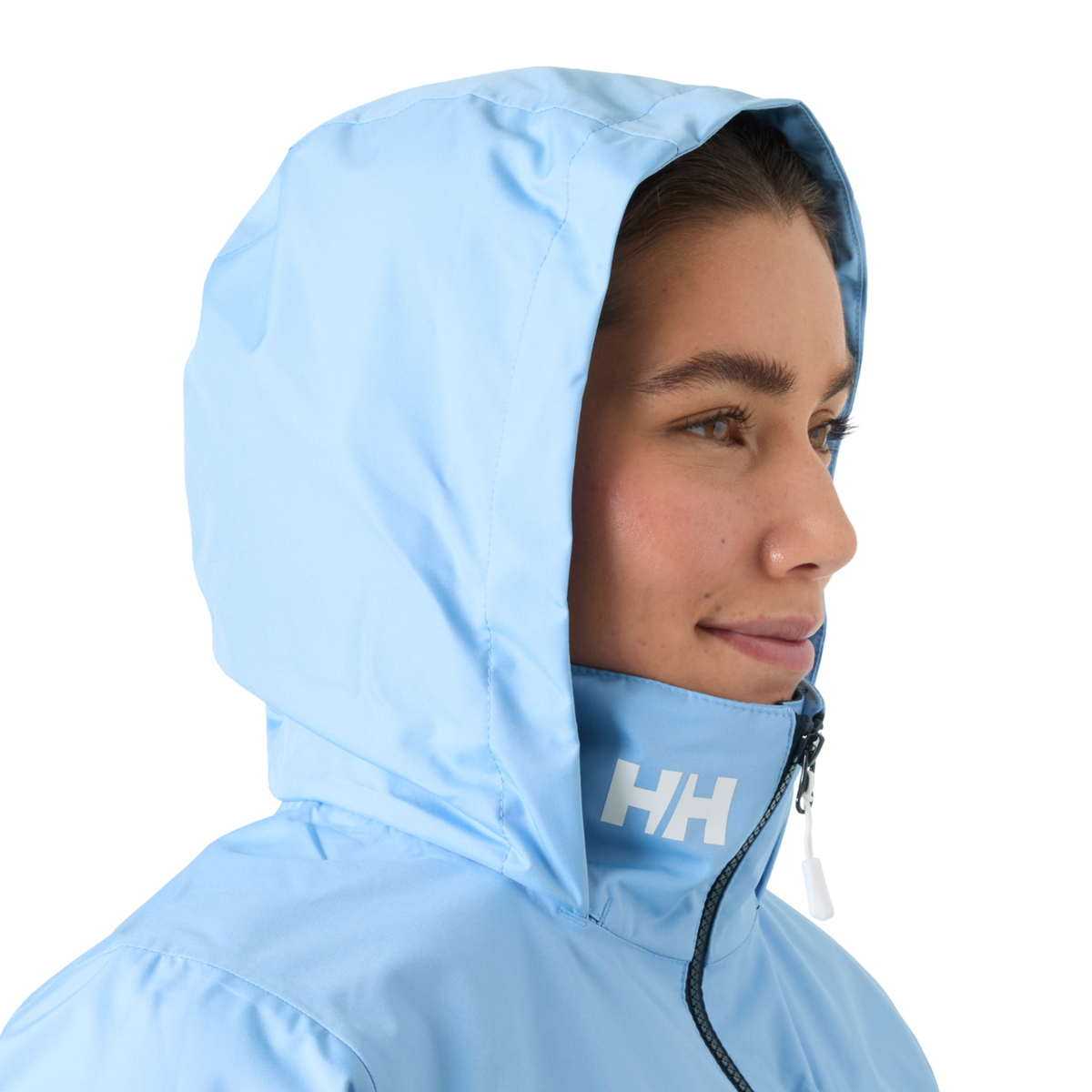 Helly Hansen Women's Crew Hooded Midlayer HT Waterproof Insulated Jacket 2.0 Bright Blue 627 34447