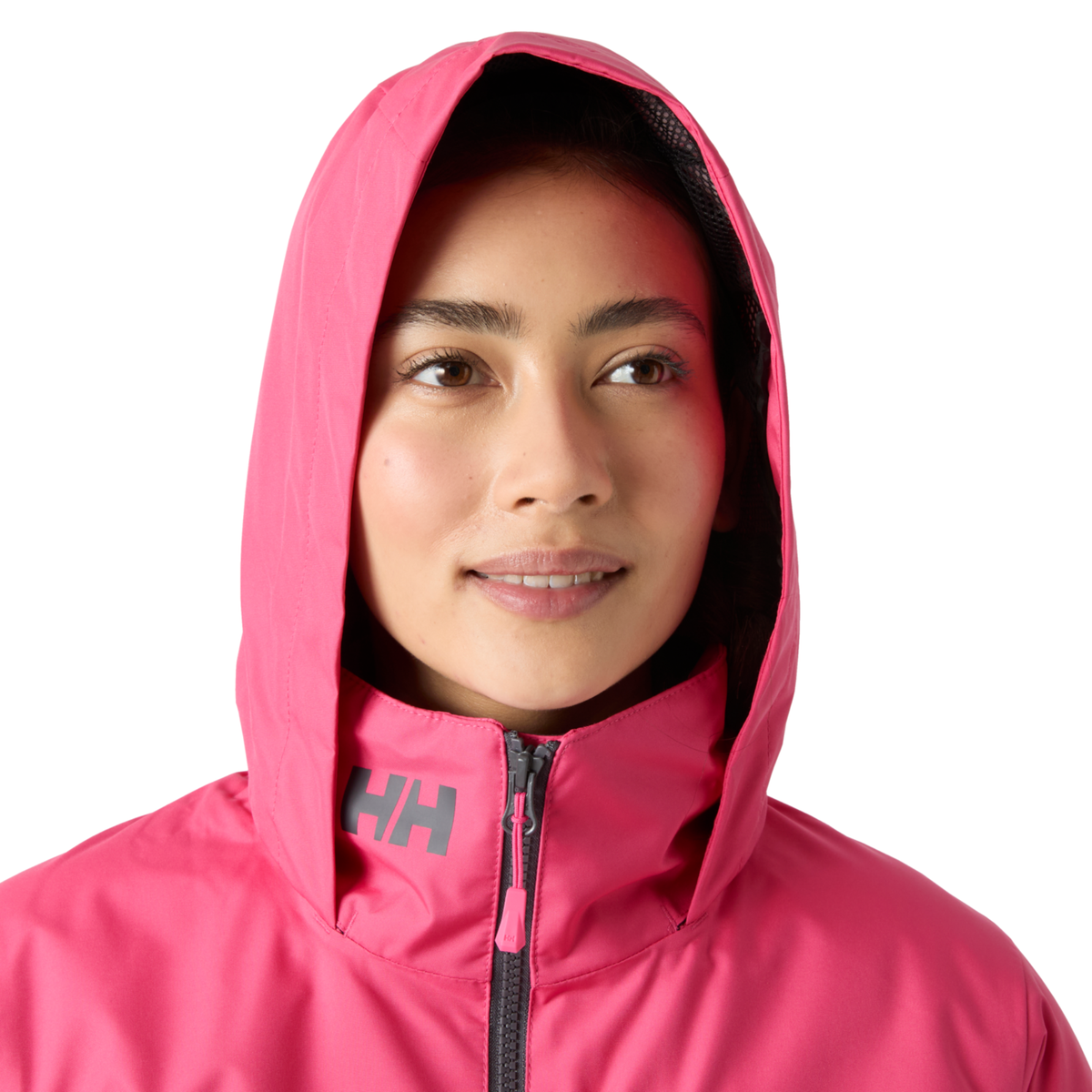 Helly Hansen Women's Crew Hooded Midlayer HT Waterproof Insulated Jacket 2.0 Hot Pink 074 34447