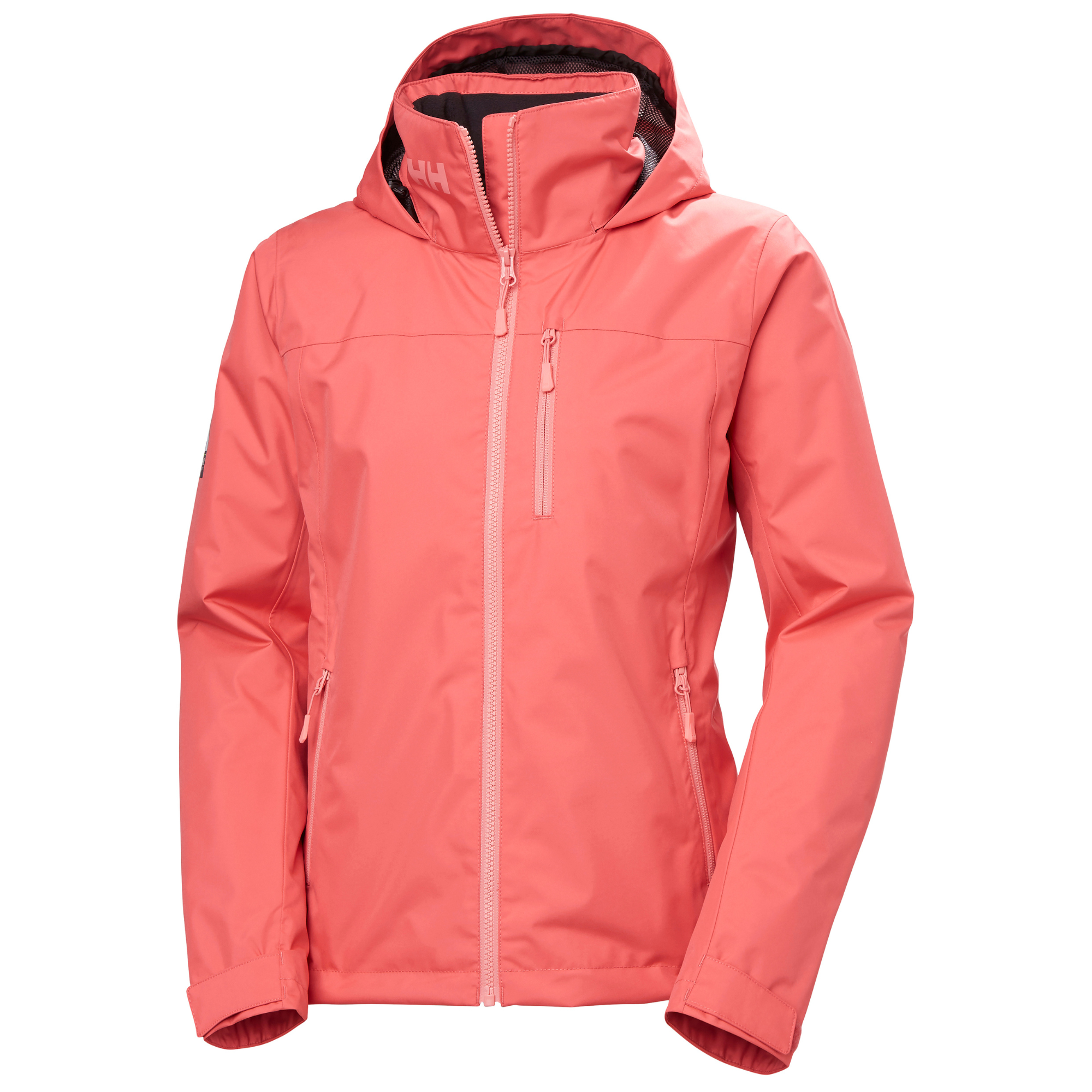 Helly Hansen Women's Crew Hooded Midlayer HT Waterproof Insulated Jacket 2.0 (Sunset Pink)