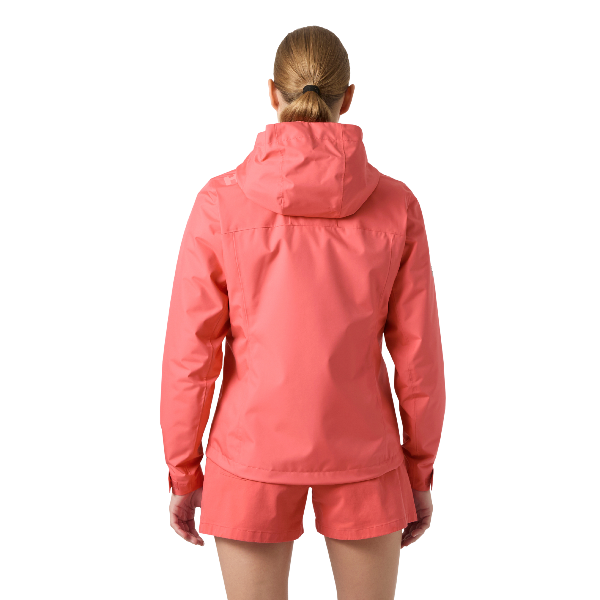 Helly Hansen Women's Crew Hooded Midlayer HT Waterproof Insulated Jacket 2.0 (Sunset Pink)