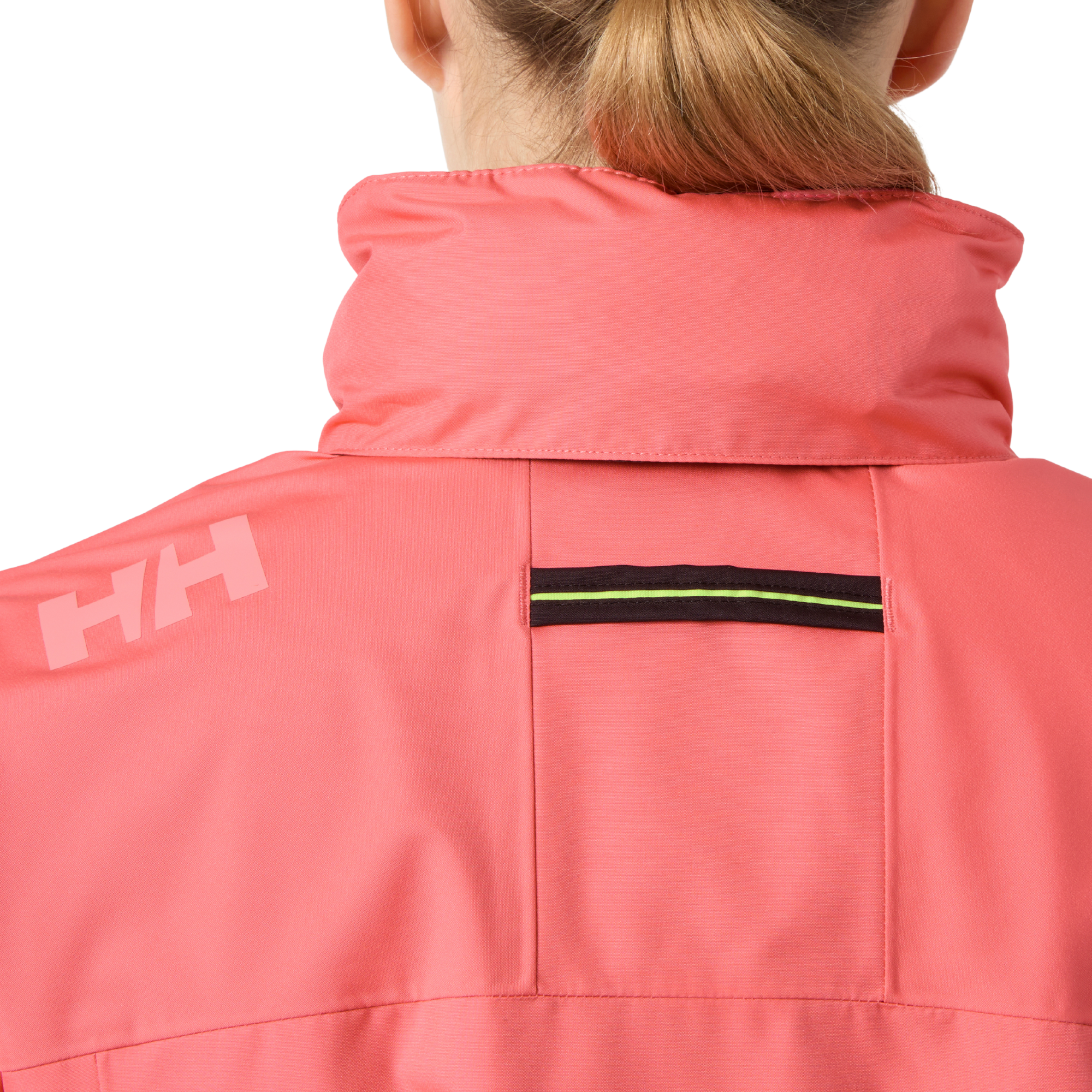 Helly Hansen Women's Crew Hooded Midlayer HT Waterproof Insulated Jacket 2.0 (Sunset Pink)