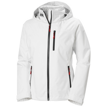Load image into Gallery viewer, Helly Hansen Women's Crew Hooded Midlayer HT Waterproof Insulated Jacket 2.0 (White)