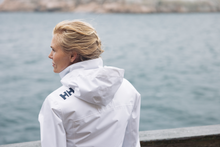 Load image into Gallery viewer, Helly Hansen Women's Crew Hooded Midlayer HT Waterproof Insulated Jacket 2.0 (White)
